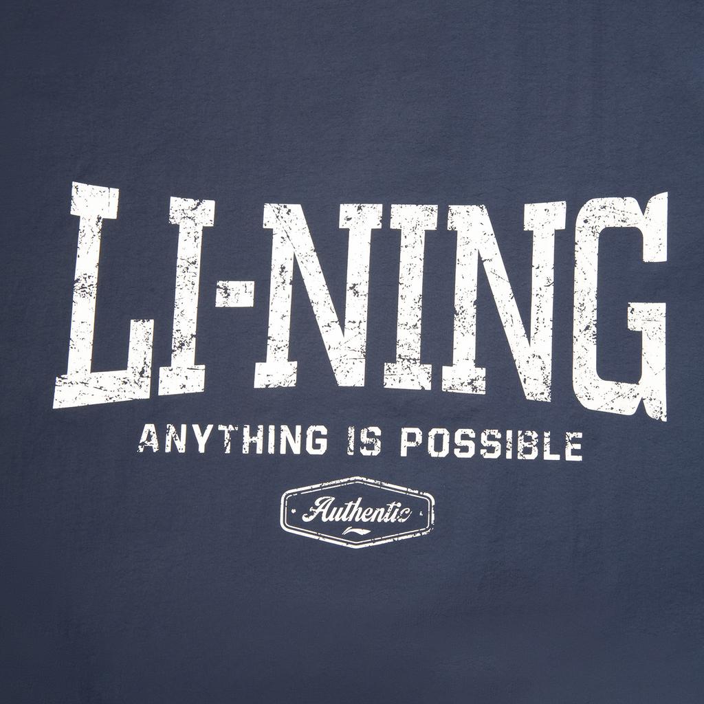 Li Ning Sports Lifestyle Series High Street American Vintage Casual Simple Solid Color Polo Letter Single-Breasted Jacket Unisex Jacket AJDV079-1