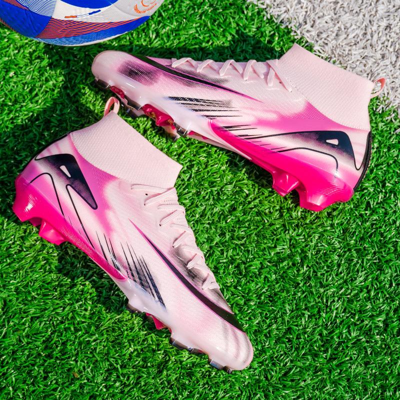 Beliebte Weltcup-Dorn 16 Fußballschuhe Herren High-Top Studenten Lange Nägel Gebrochene Nägel Wettkampf-Fußballschuhe