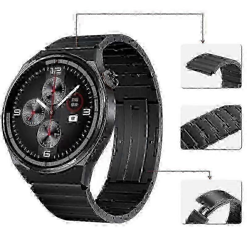 Für Huawei Watch 3/watch Gt 3 Pro 46mm/gt2 46mm Schnellverschluss Edelstahl Uhrenarmband 22mm Ersatz Armband Db 25-26