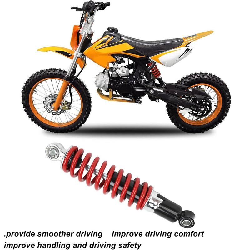 270Mm 250Mm Front Rear Shock Absorber For Scooter Motorcycle 50Cc-125Cc Dirt Pit Bike Atv Quad Go Kart Buggy