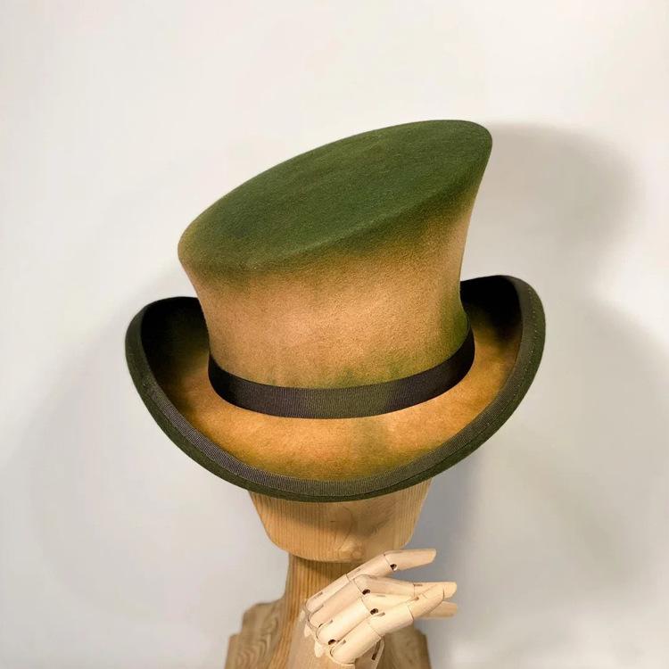Cross-border Hot-selling Fashion Semi-handmade 6-Panel Adjustable Spring Autumn Europe America Style Turn-up Ribbon Decorative