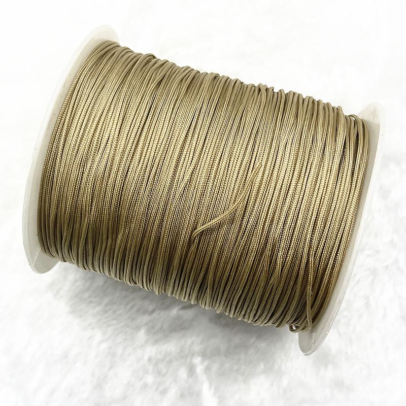 10Meters/lot 1.0mm Nylon Cord Thread Chinese Knot Macrame Cord Bracelet Braided String DIY Tassels Beading String Thread