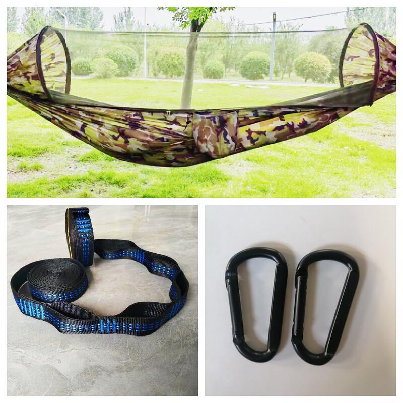 Maice Quick-Open Anti-Mosquito Camping Hammock with Net