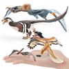 Realistic Jurassic Desktop Model Of Archaeopteryx Pterosaur And Dromaeosaur With Stunning Detail