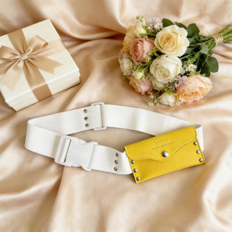 Soft PVC Belt For Kids With Easy Buckles Perfect For Hajj And Outdoor Activities Lightweight Durable Design
