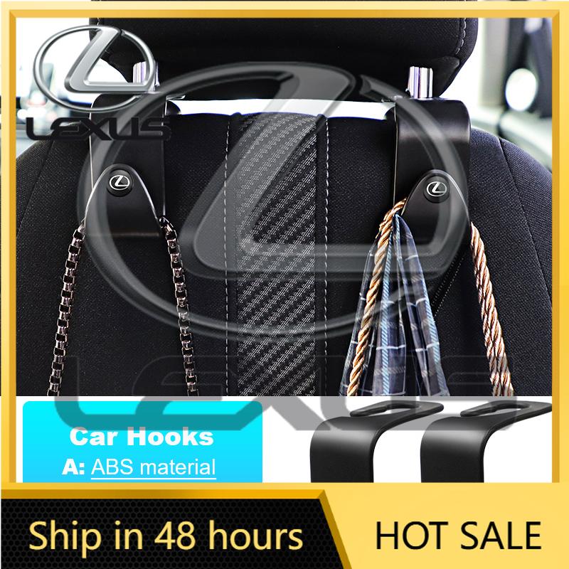 2026 Hot Interior Stickers Car Seat Hooks Rear Seat Storage Bracke Accessories For Lexus F SPORT GS IS LS LX CT LC RC LBX NX RX