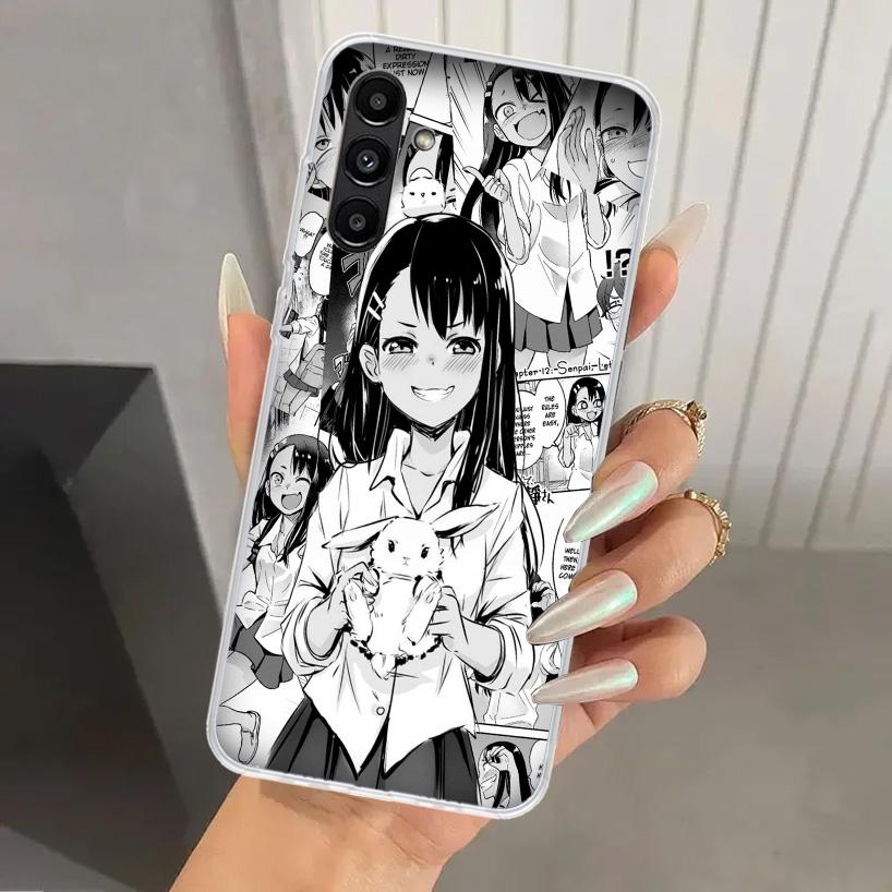 Nagatoro San Anime Aesthetic Phone Case for Samsung Galaxy A17 A16 A37 A26 A36 A57 A56 A15 A25 A35 A55 A14 A24 A34 A54 A13 A23 A