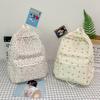 Schoolbag Backpack Female Japanese Ins Wind Small Fresh Primary and Secondary School Student Schoolbag Korean Version Casual Versatile Summer Simple 