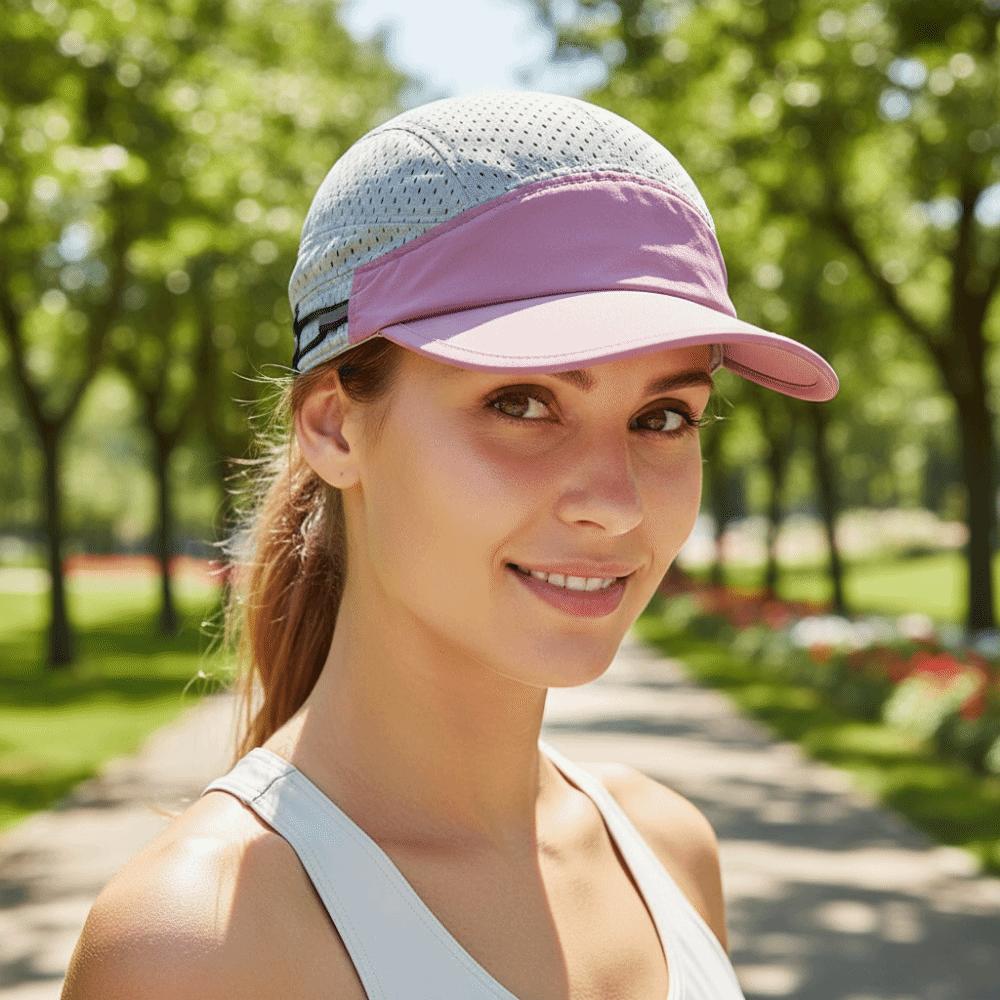 Quick Drying Running Cap Soft Sport Cap Lightweight Sun Hat  Running