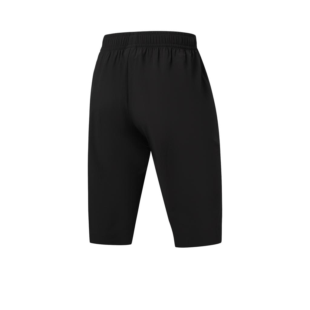 Li Ning Fitness Series Moisture Wicking Quick Dry Logo Sports Pants Men bottoms AKQW011-2