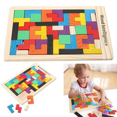 Puzzle drewniane Puzzle dla dzieci Układanka Łamigłówka Zabawka Puzzle edukacyjne Zabawki