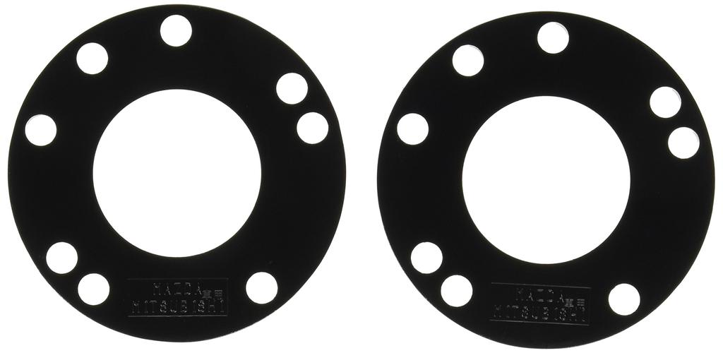 Fortune JDM Wheel Hub Diameter PCD Pack of 2 High-Quality Spacers, 67mm, 4H/5H Multi, 114.3, 7mm, (JHS-M07)
