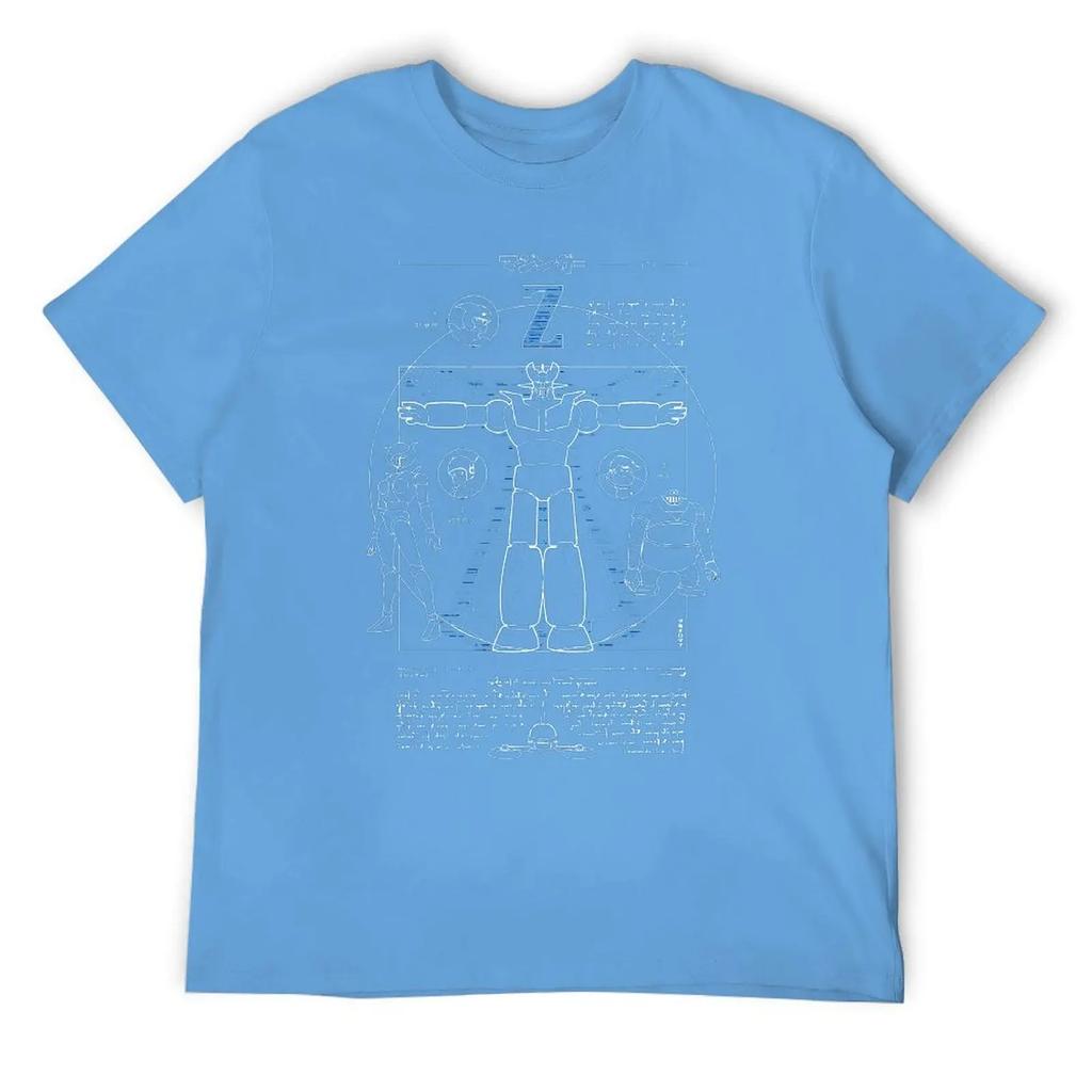 241 Mazinger Z Blueprint For Sale Tees Cute T-shirt Crewneck Campaign  Funny Novelty Travel USA Size