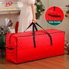 Fancyfamily 1PC Large Capacity Christmas Tree Wreath Storage Bag Round Zipper Dust-Proof Water-Resistant Organizer