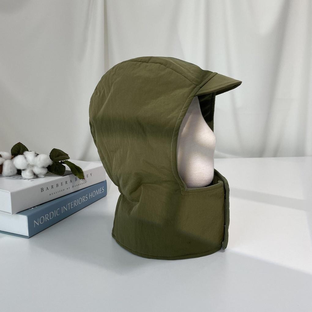 Unisex Daily Plain Padded Balaclava