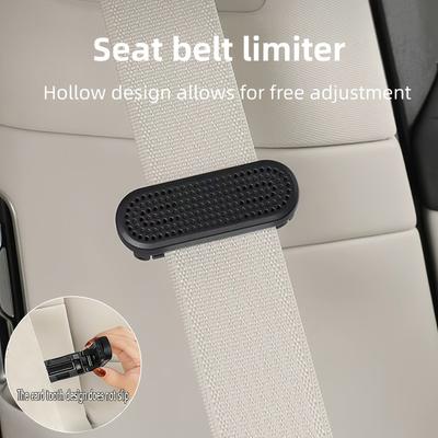 New Adjustable Car Safety Seat Belts Holder Auto Safety Belt Clips Seat Belt Stop Adjustment Clips Car Seat Belt Retention Clips