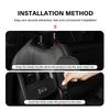 Organisateur de siège auto Porte-mouchoirs Poche de rangement universelle en maille Pour Benz W211 W124 W176 W177 C180 C200 C260 C300 GLC CLE CLA