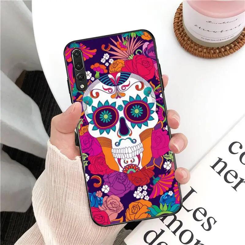 RUICHI Mexican Catrina Skull Girl Phone Case For  Xiaomi 9 10 11 PRO LITE Redmi NOTE  7 8 9 A PRO K20 30 PRO