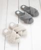 Sarasa Design Terry Cloth Room B2C Pile Antibacterial and Odor Resistant Sizes cm and Men's Slippers, Cloth, (Warm Gray, 23.0 24.0 cm)