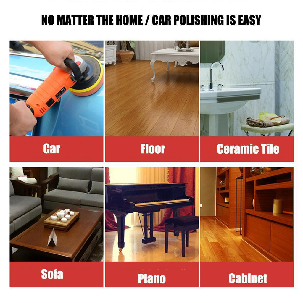 1580W 7Gear Speed Electric Floor Polisher Car Polisher Variable Speed Car Paint Care Tool Polishing Machine Sander