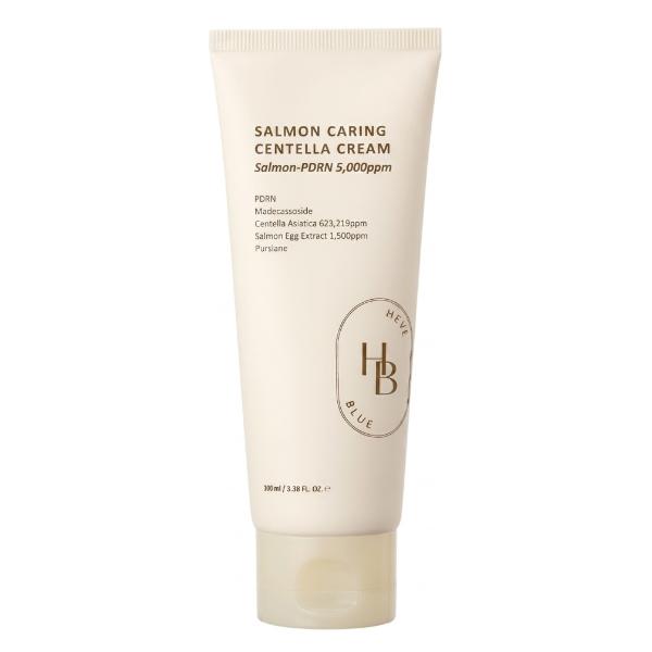 HEVE BLUE Salmon Caring Centella Cream 100ml (3 Options) # 100ml x 1pcs