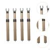 4 Pieces Camping Cart Table Support Rod Lifting Bracket Heavy Duty Heightening Holder Detachable