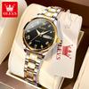 OLEVS 5563 New Fashion Women Quartz Watch Waterproof Classic Luxury Brand Lady Watch Stainless Steel Strap Watches