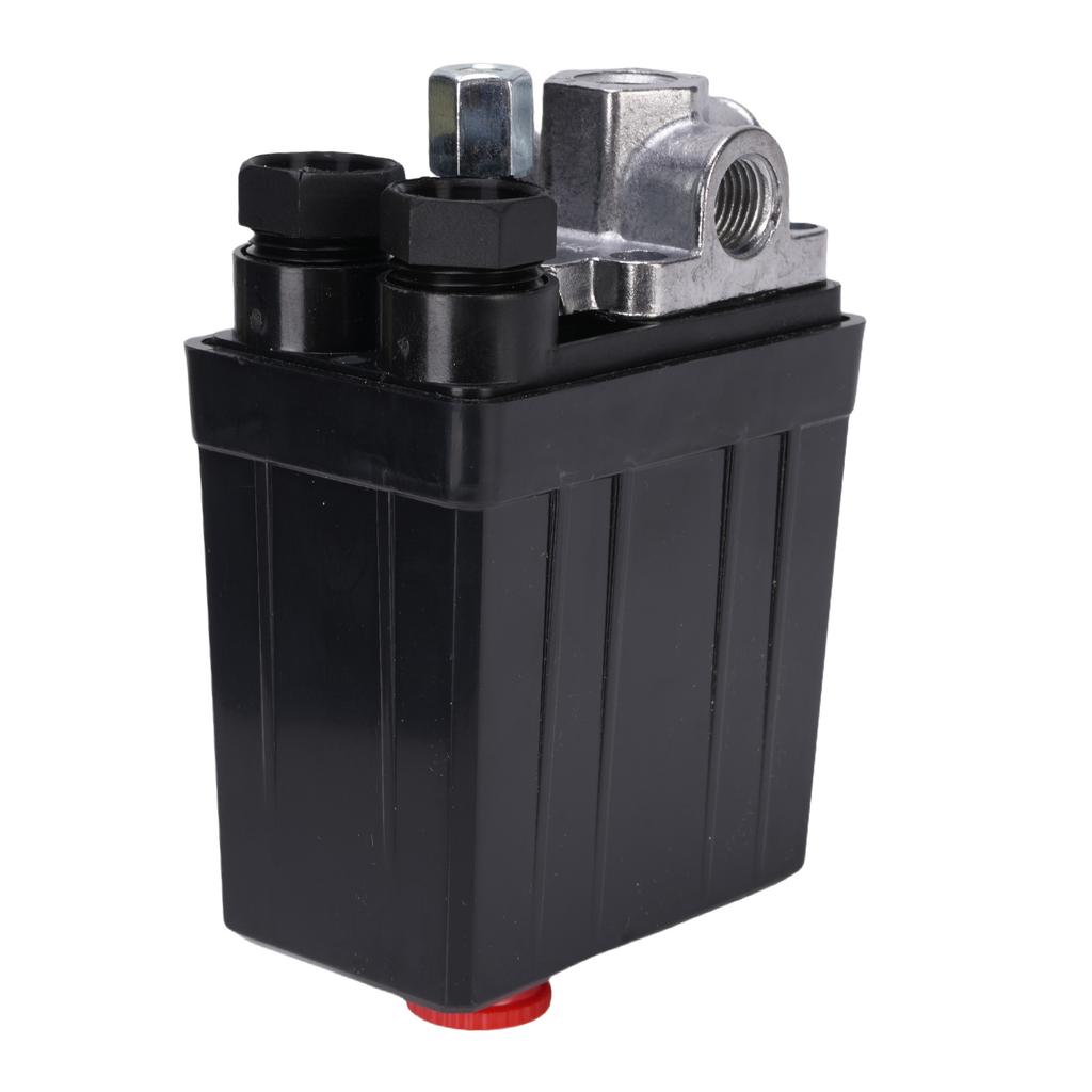 Air Compressor Pressure Switch 240V 15A 4 Holes Effective Adjustment Pressure Switch Control Valve