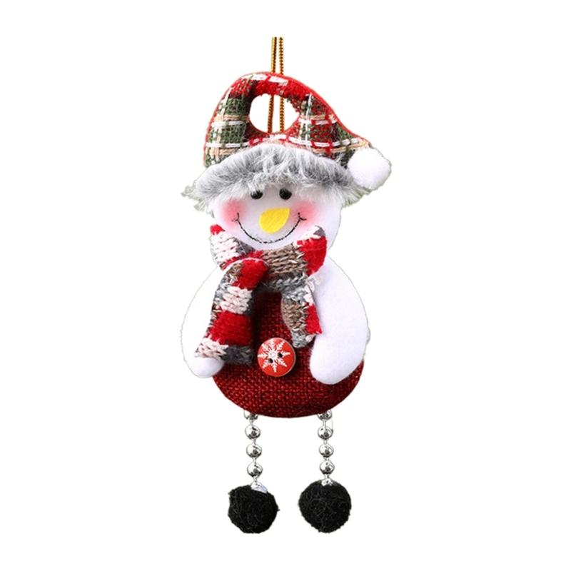 Christmas Santa Statue For House And Landscape Scenes Hanging Pendant Ornament