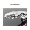 Für Jaguar 3D Emblem Auto Front Fahrzeug Motorhaube Ornament Autoabdeckung Chrom Adler Plakette Autozubehör