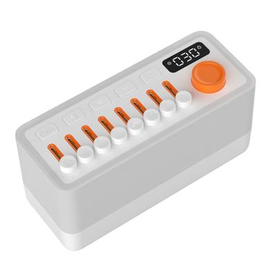 3 In 1 White Noise Machine Featuring Multiple Sound Combinations And Warm LED Lighting Wireless Sleep Enhancer