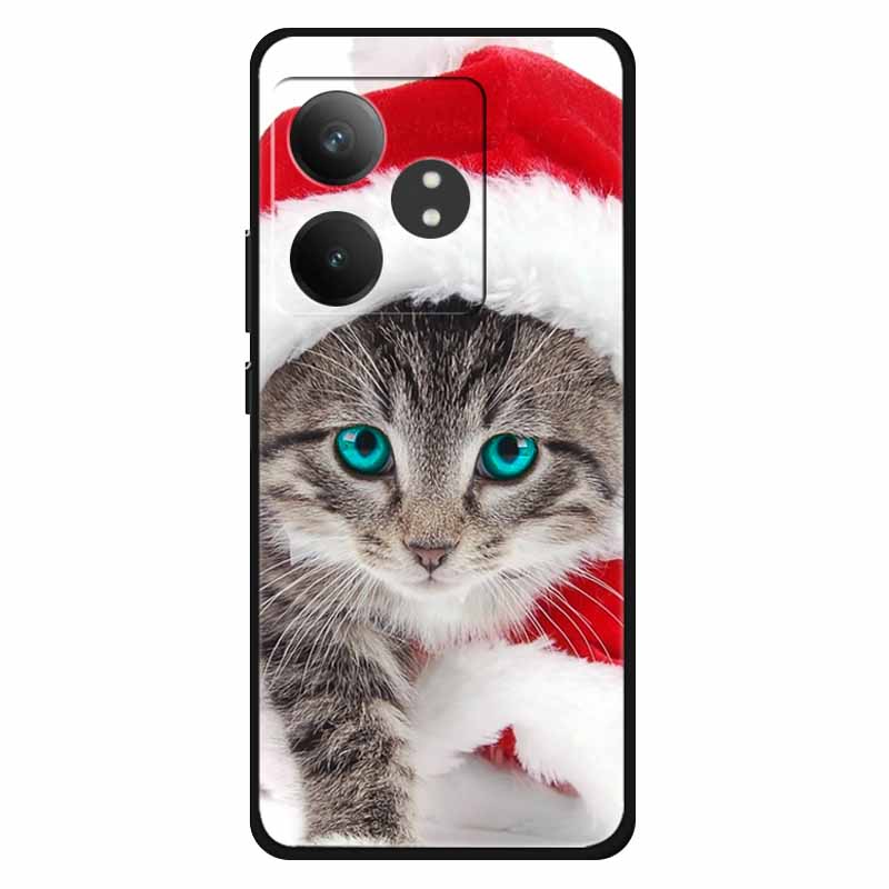 Funda For Realme GT 6T / GT 6 Cases Silicone Planet Painted TPU Soft Phone Back Cover For RMX3853 Protective Coque RMX3851  GT 6