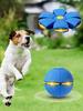 1 Pezzo Giocattolo per Animali Disco Volante, Giocattolo Disco Volante per Cani, Adatto per Cani Interattivi, Gatti, Calcio, Giochi all'Aperto, Giochi da Campeggio