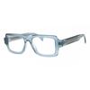 Full Rim Square Transparent Blue Smartbuy Collection Cito 105304 C2 Fashion Unisex Eyeglasses