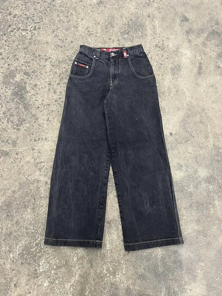 Unisex Y2K Baggy Jeans Harajuku 2000s Vintage Embroidered Jeans Hip Hop Streetwear Men Women Casual Wide Leg Jeans