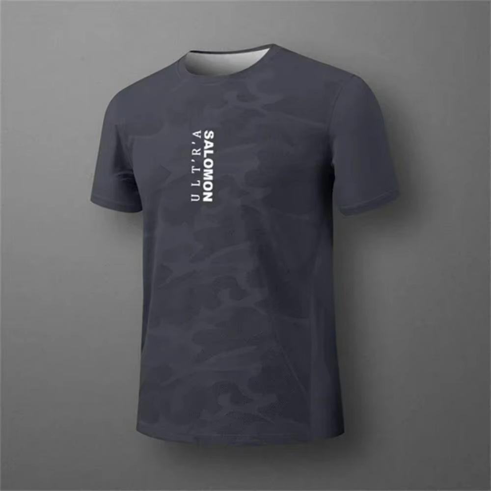 Summer Outdoor Running Sports T-Shirt Loose T-Shirt Summer 3d Printing Sports Leisure Dry Quickly Breathable Men's And Women's T-Shirt
