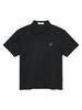 NORDISK Ferrier Tricot Seersucker Polo Shirt - M_Black