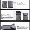 1Car Key Signal Shielding Box Faraday Cage Remote Control Package Keyless Rfid Shielding Package Car Accessories