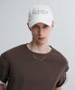 RE RHEE Embroidered Logo Cap White