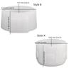 Bow Pattern Candle Cup Mold Non-Stick Candlestick Mold Portable Storage Jar Mould  Candle Making
