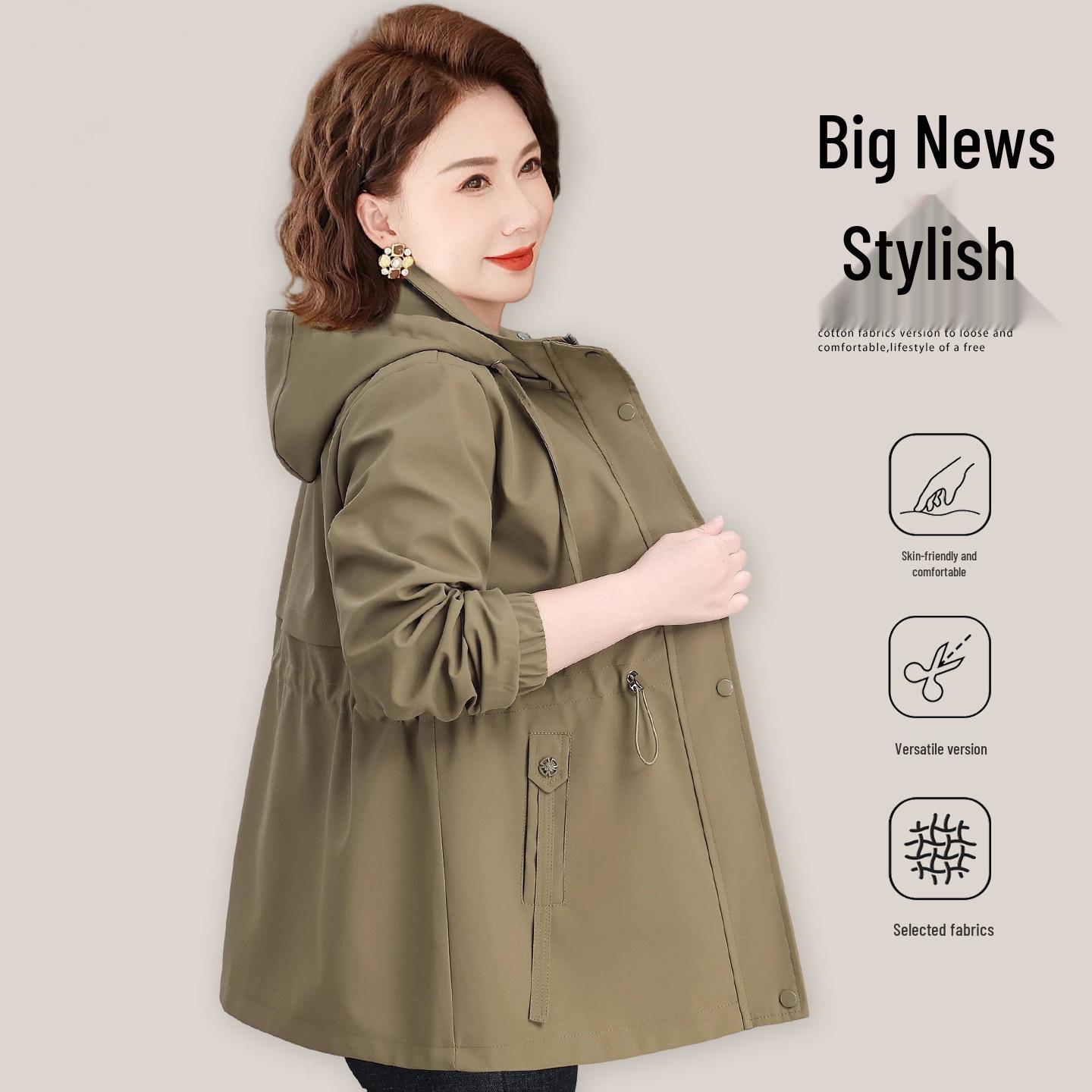

Elegant Spring Jacket for Women: Timeless Style for Ages 50 and Up 6XL fits 165-180 jin