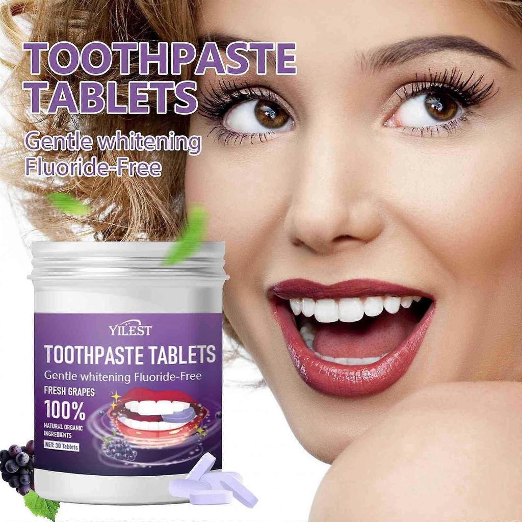 NOBS Toothpaste Tablets Portable Chewable 30pcs