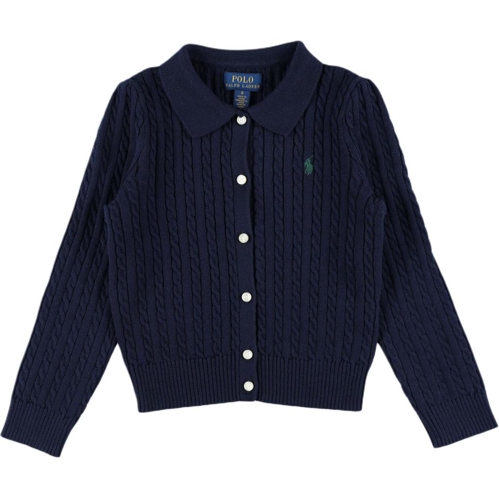 Polo Ralph Lauren Kids  Dress Set Logo Embroidery Long Sleeve Kids Dress Set 950779002