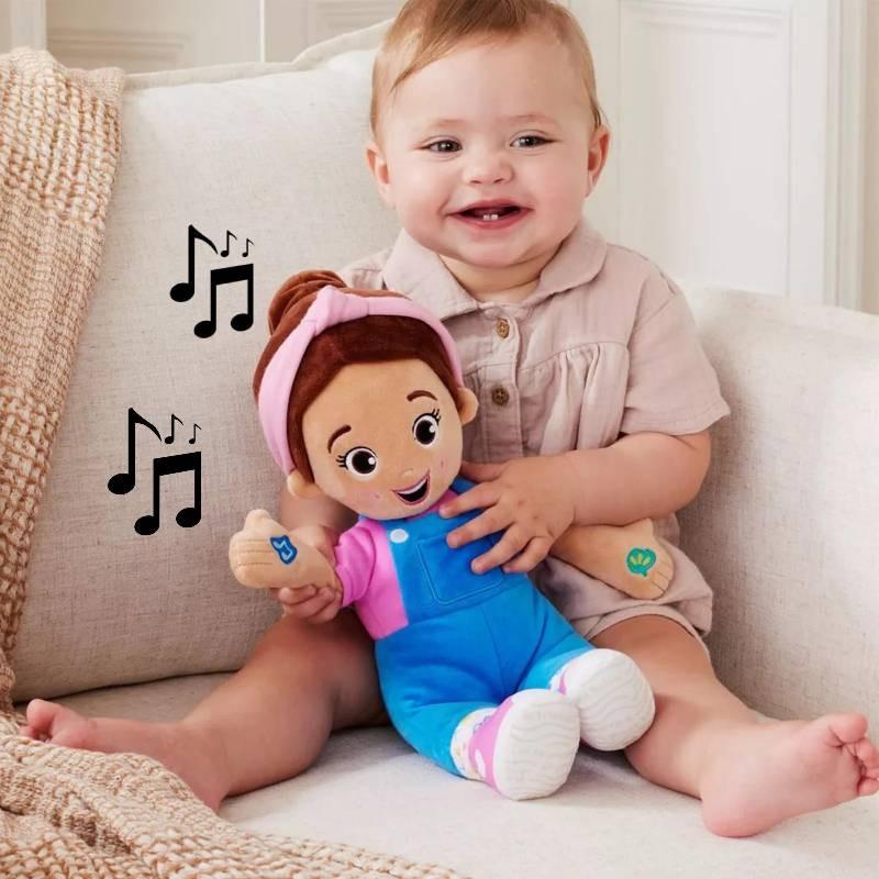 Adorable Ms Rachel Plush Doll Soft Cotton Stuffed Toy For Kids With Comforting Features