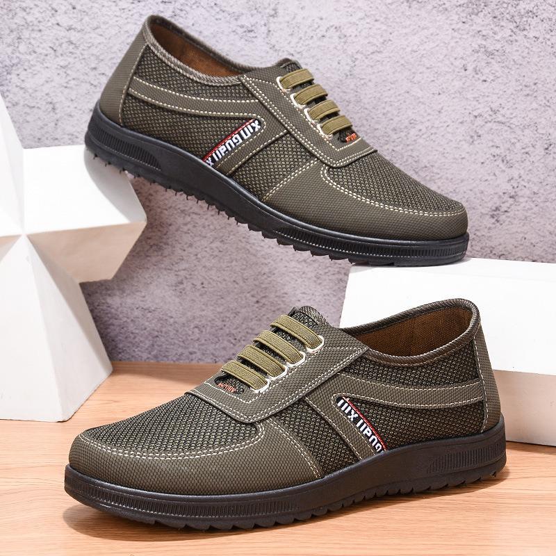 Shoes men's ****** new s**t-soled casual shoes breathable men's shoes old ******* cloth shoes men