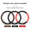 Carbon Fiber Car Steering Wheel Cover Anti Slip Steering Covers For Honda Fit Civic Accord 7 8 9 10 Pilot City Jazz CRV HRV