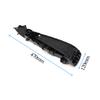 Support de siège avant de voiture Cache-rail de glissière en plastique Pour BMW 5 7 6GT X5 X6 F10 F11 F15 F16 F02 G12 G30 G32 G11 F85 F90 52107317459