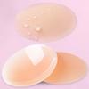 Leporem Silikon Brustwarzenpflaster Haut BH Noppen BH Silikon Nude BH Brustwarzenband 8cm, 2 Sets, 4 Stück