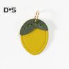 Bag Pendant Keychain Fruit Flower Leaf Shape Charm Keyring Bags Backpacks Phones Imitation Leather Keychain