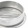 Lüftungsgitter 4 Stück Silber 150 mm Edelstahl